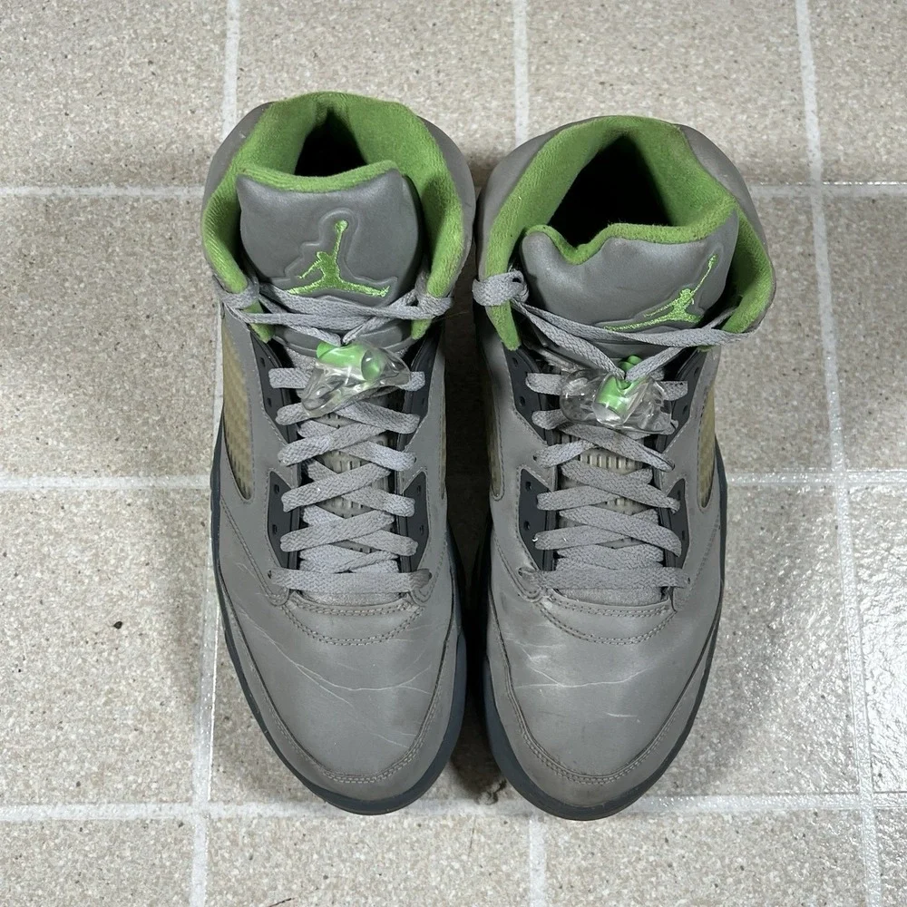 Nike Air Jordan 5 V Retro Green Bean Silver 3M DM9014-003 Men's Size 12